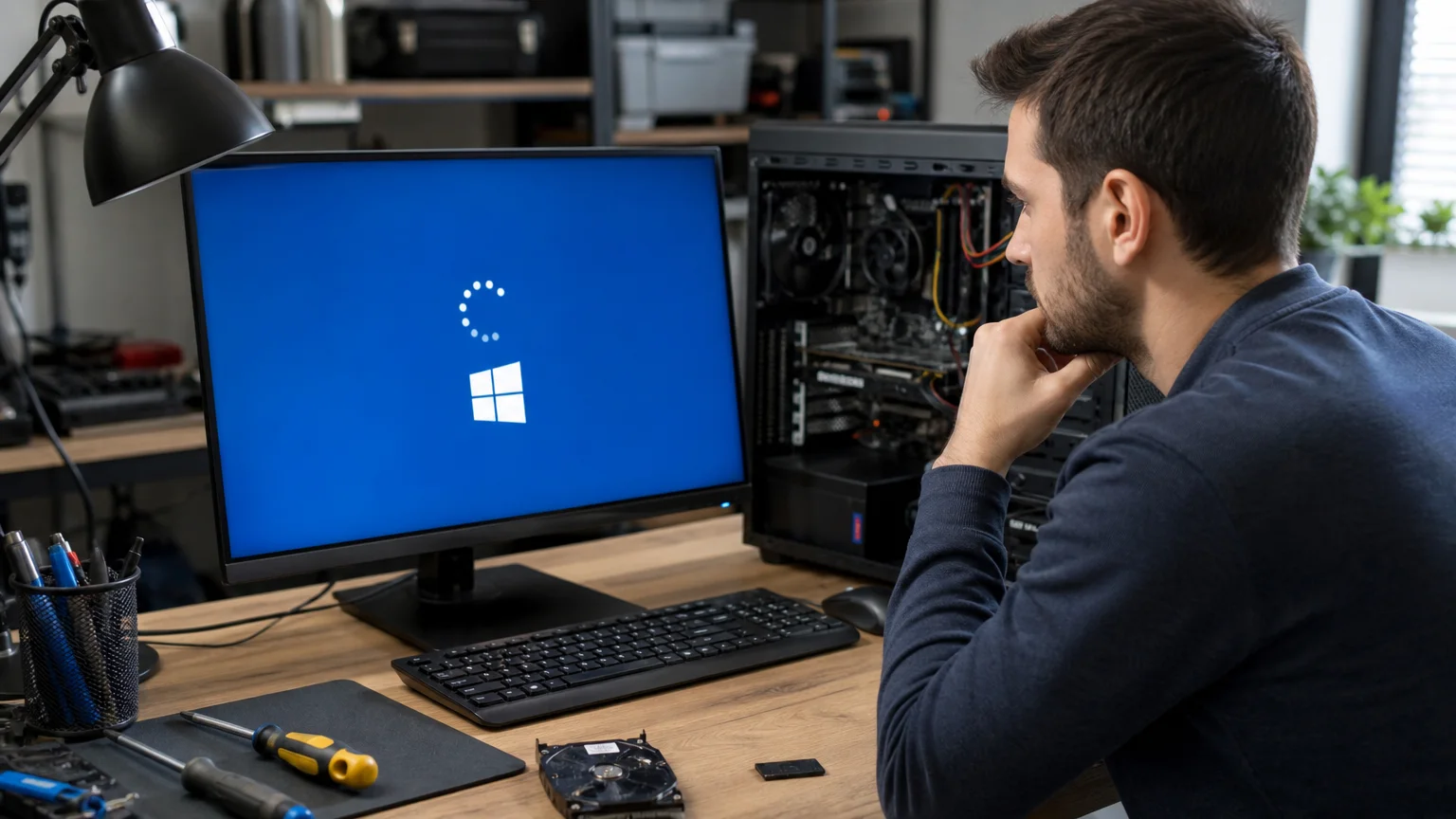 Windows Update לא עובד? מדריך לאבחון בטוח בלי לפגוע בקבצים