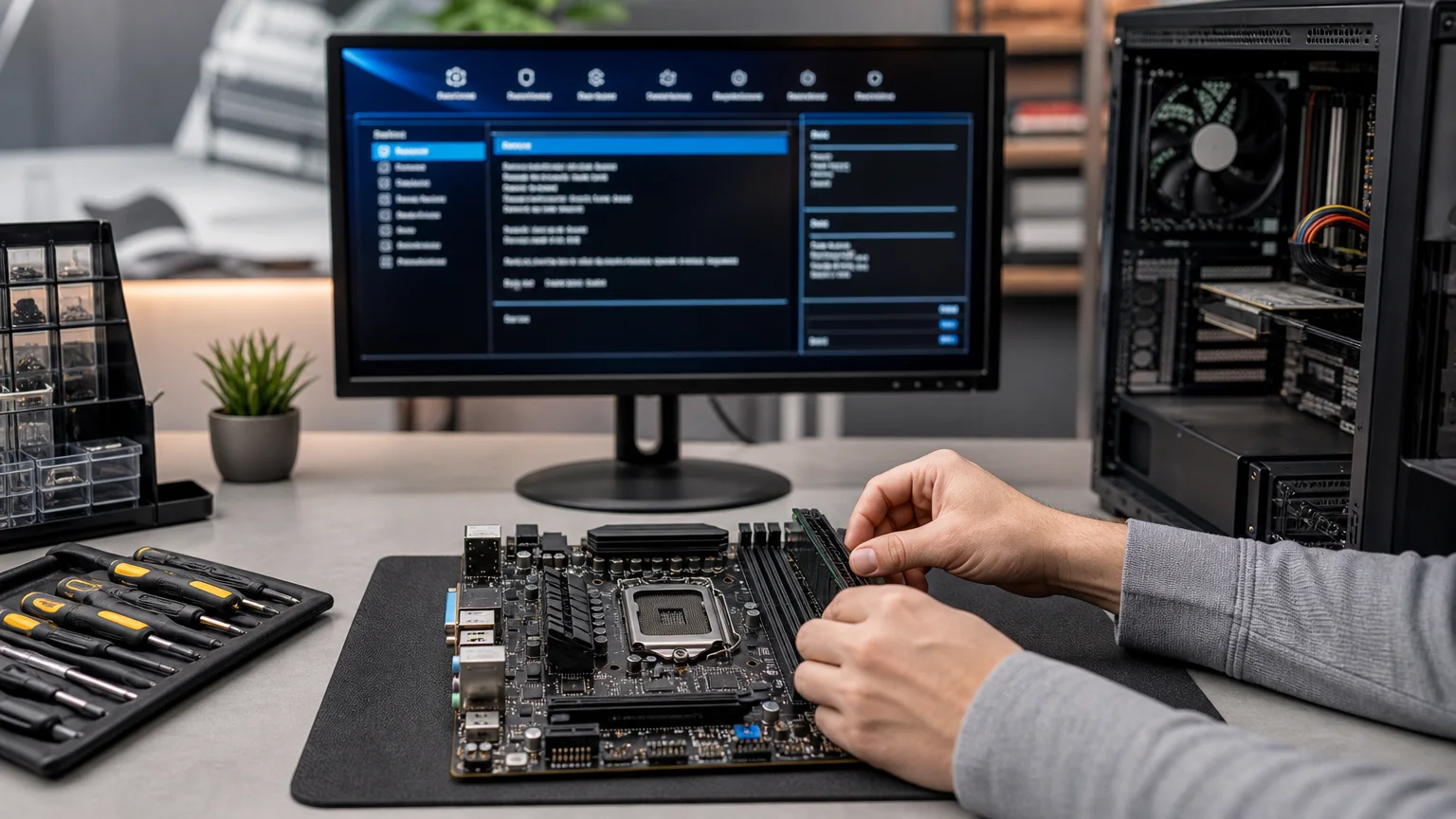 עדכון BIOS במחשב: מתי הוא נחוץ, איך להתכונן ומה אסור לעשות