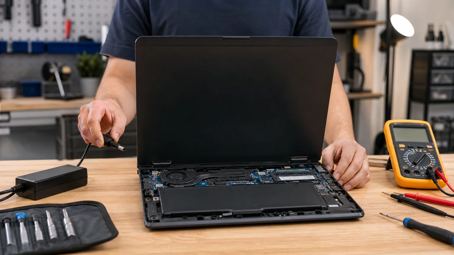 מחשב נייד לא מזהה סוללה: כך מאבחנים אם הבעיה ב-Windows, במטען או בסוללה