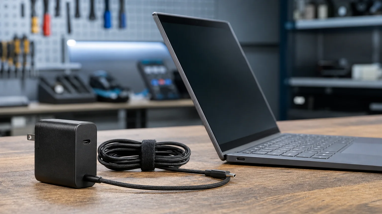 מטען USB-C למחשב נייד: איך לבדוק התאמה, הספק ותקינות בלי לגרום נזק