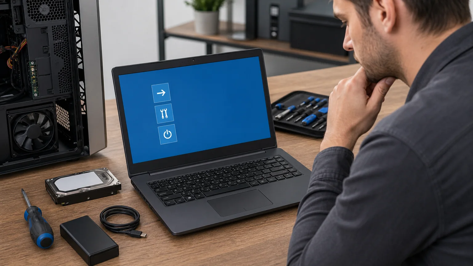Windows לא עולה במצב בטוח? מדריך לאבחון אפשרויות האתחול ופתרון התקלה