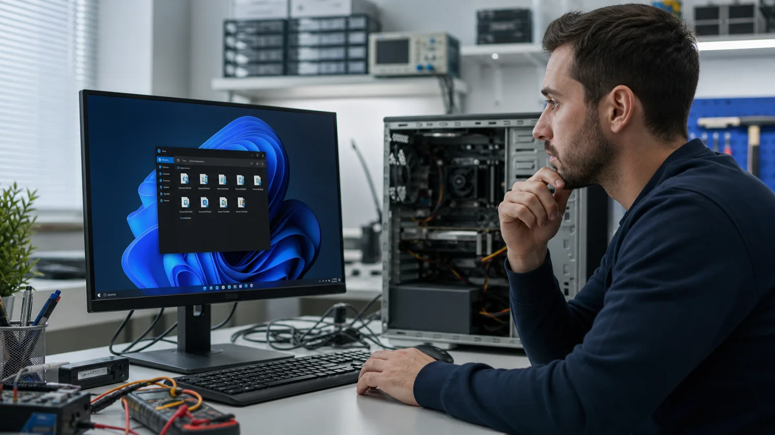 חיפוש Windows לא עובד? מדריך לאבחון אינדקס, הרשאות ושירותי מערכת