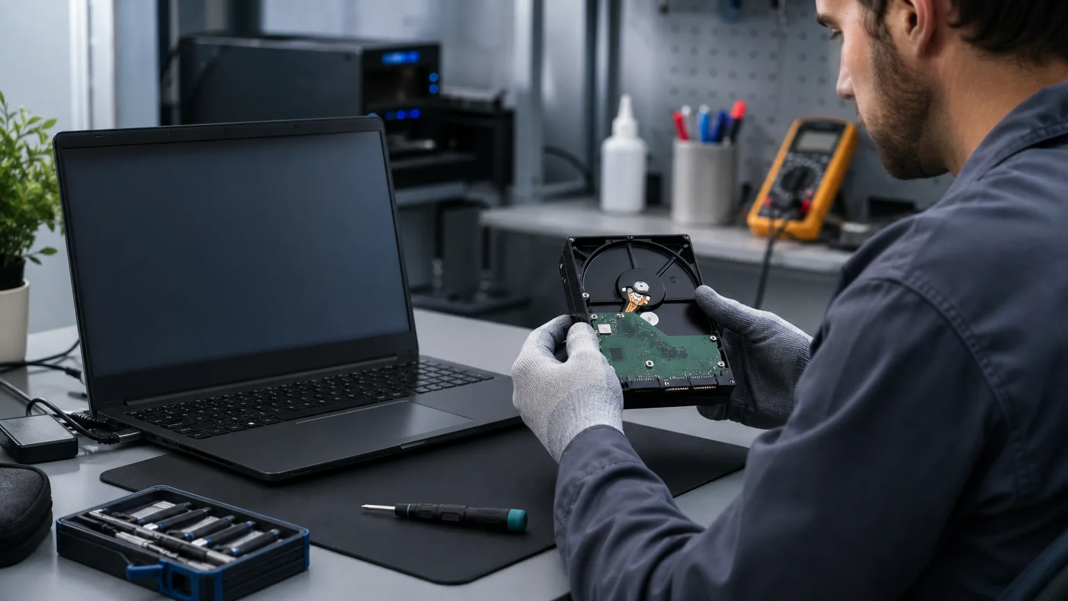 Scanning and repairing drive Windows: איך לאבחן בלי לסכן את הקבצים